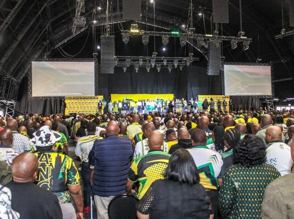 Over 4000 ANC Councilors were gathered for a councilors Roll Call at the FNB Stadium in JHB. Picture: Supplied
