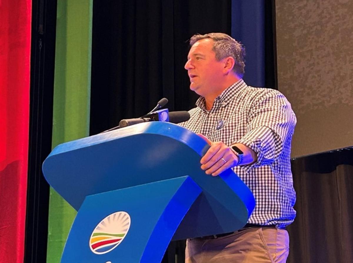 Democratic Alliance Federal Leader, John Steenhuisen. Picture supplied
