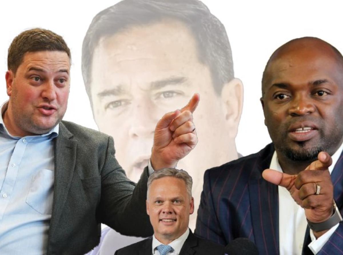 The Democratic Alliance front runners for the party’s leadership position. Picture: Cape Independent/News24/DM